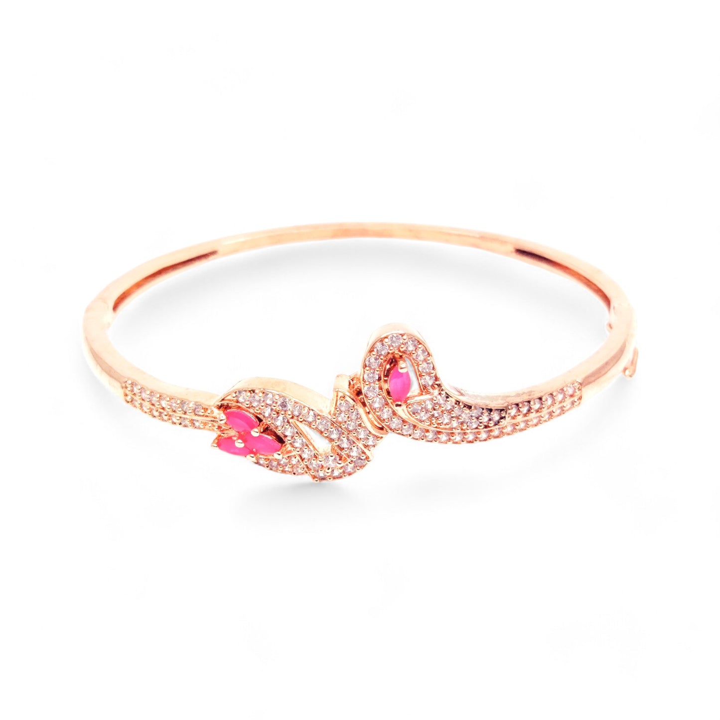 Rose Gold Plated Cubic Zircon Bracele