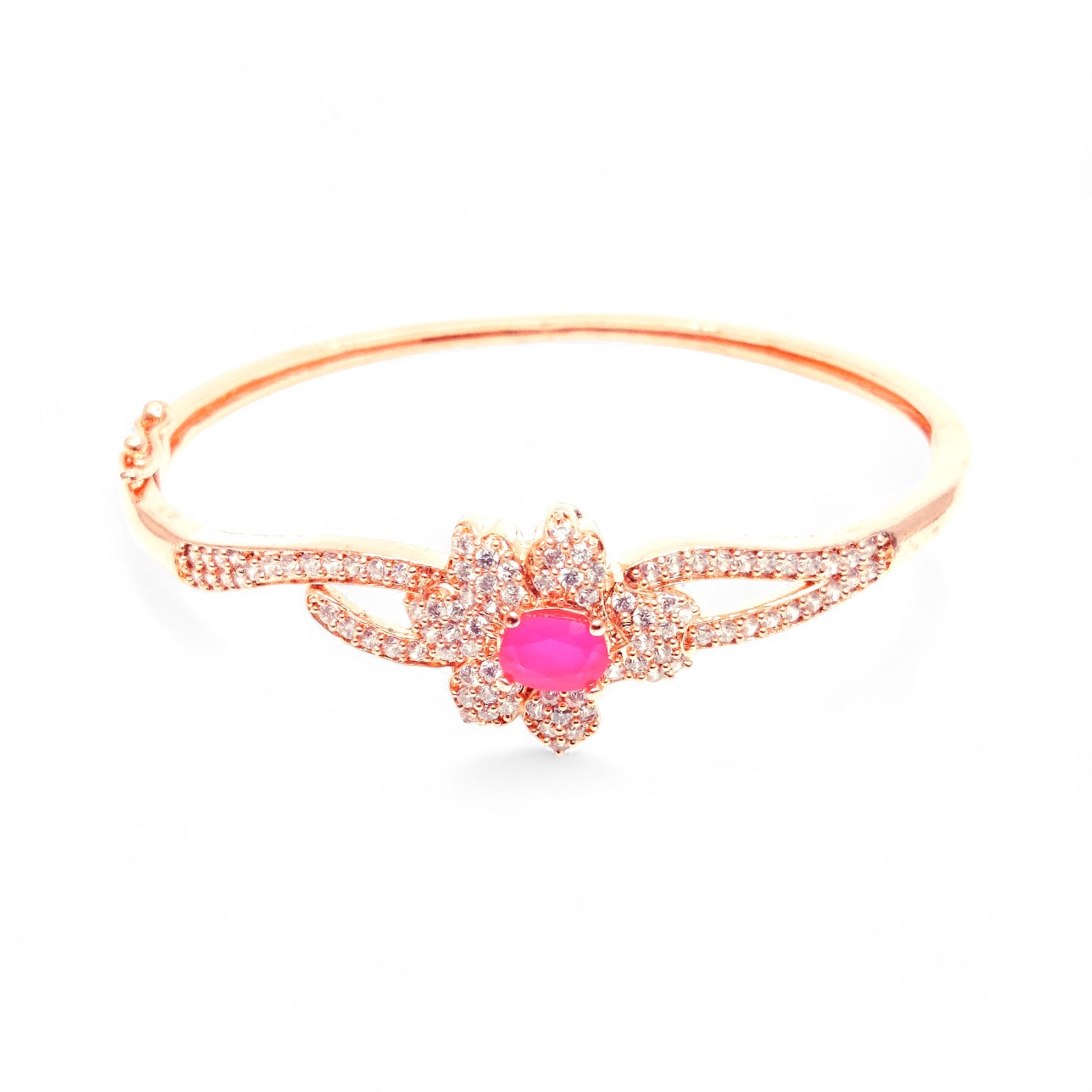 Rose Gold Plated Cubic Zircon Bracelet