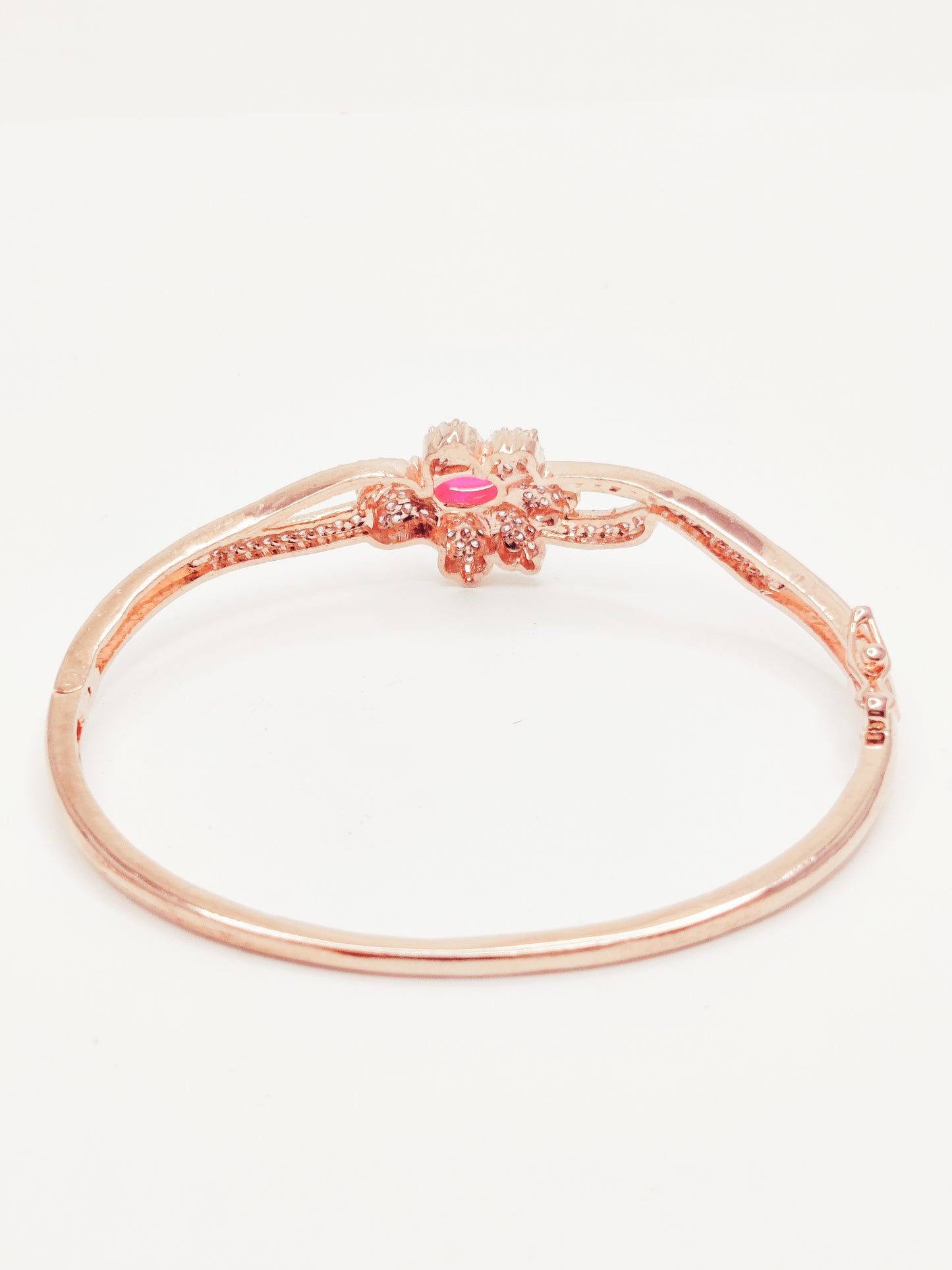 Rose Gold Plated Cubic Zircon Bracelet