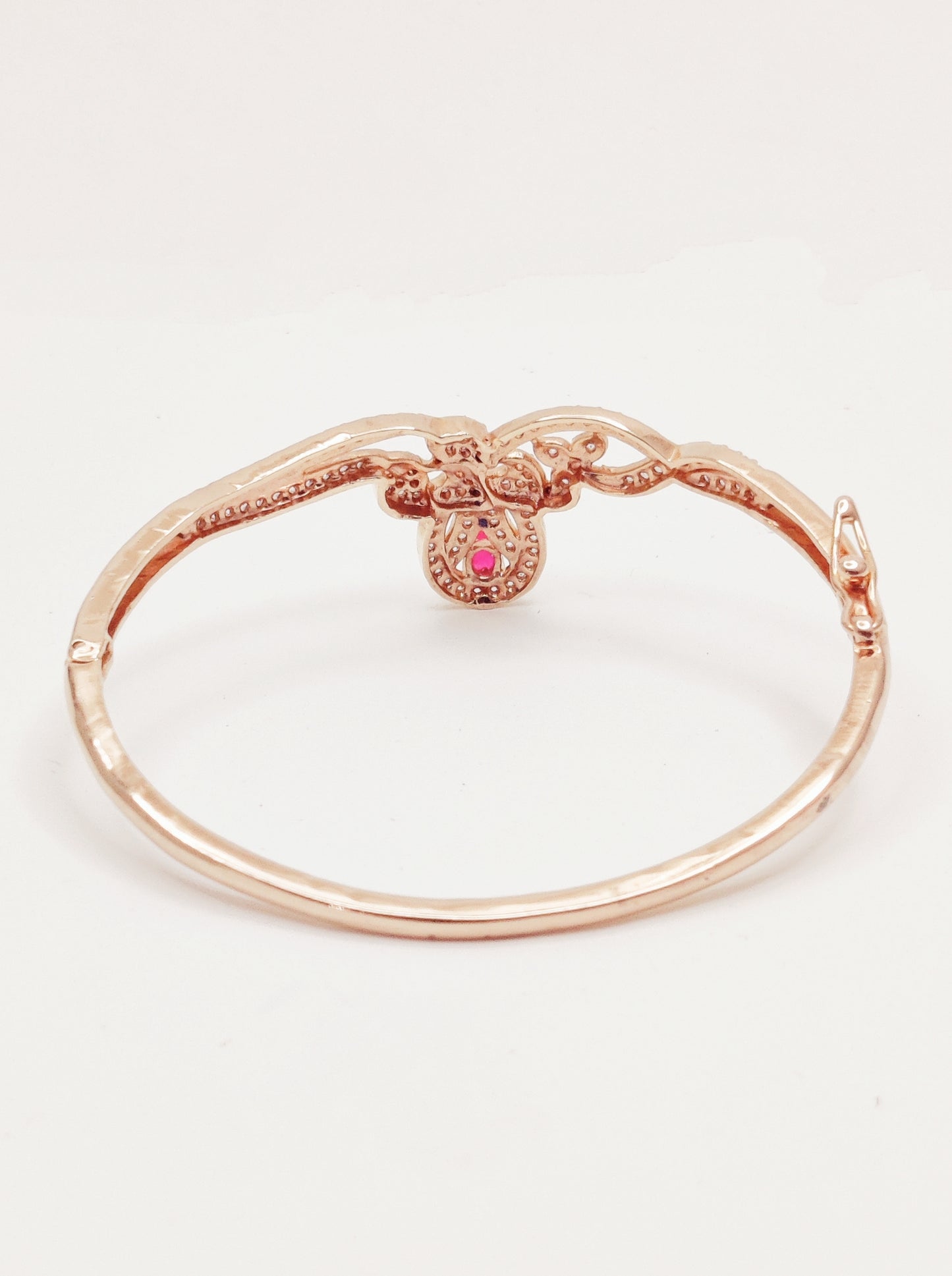 Rose Gold Plated Cubic Zircon Bracelet